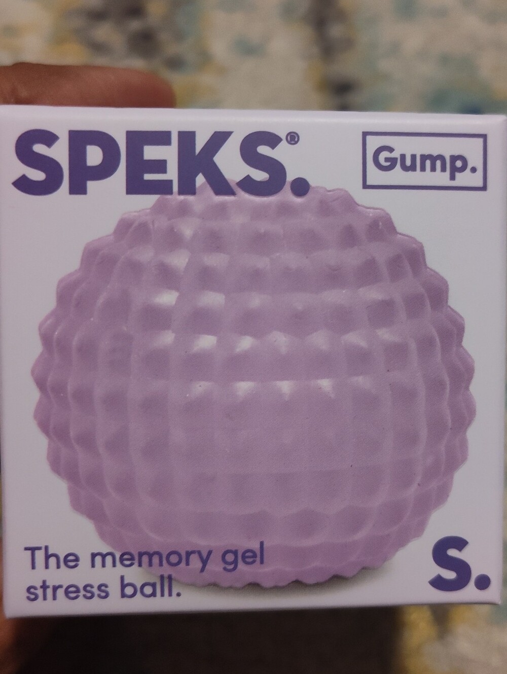 Speks Gump Squish Ball - Purple